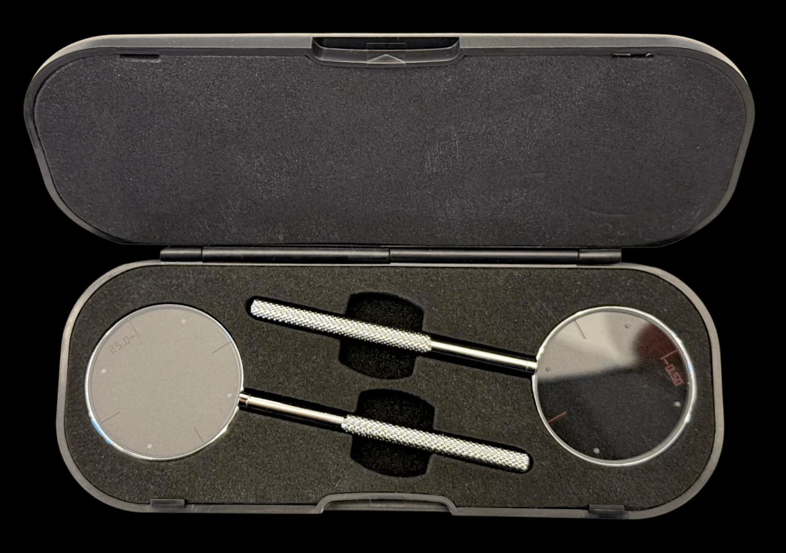 Cylinder krzyżowy: zestaw +/-0,25 dpt. i +/-0,50 dpt. TIANNUO