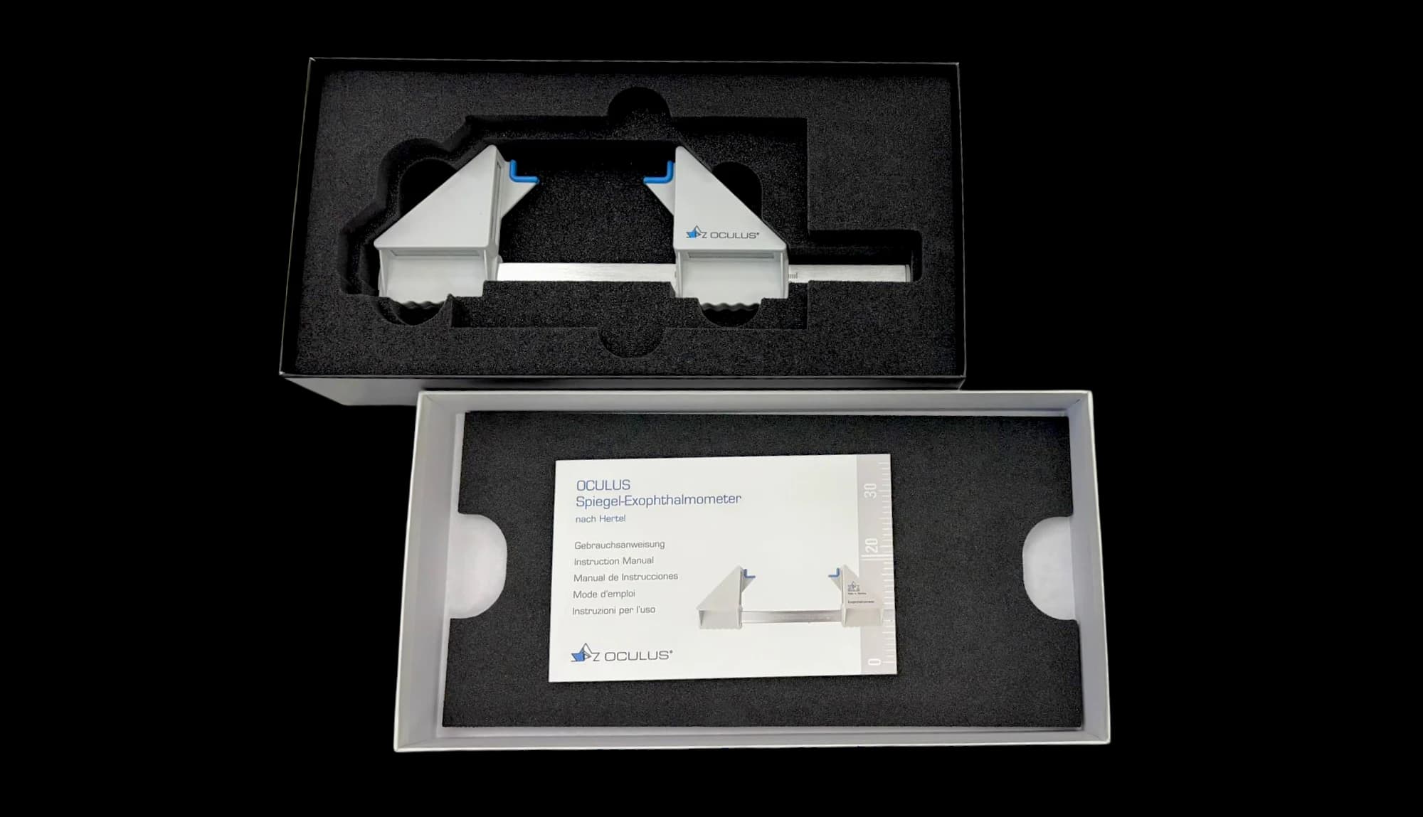 Egzoftalmometr Hertla OCULUS